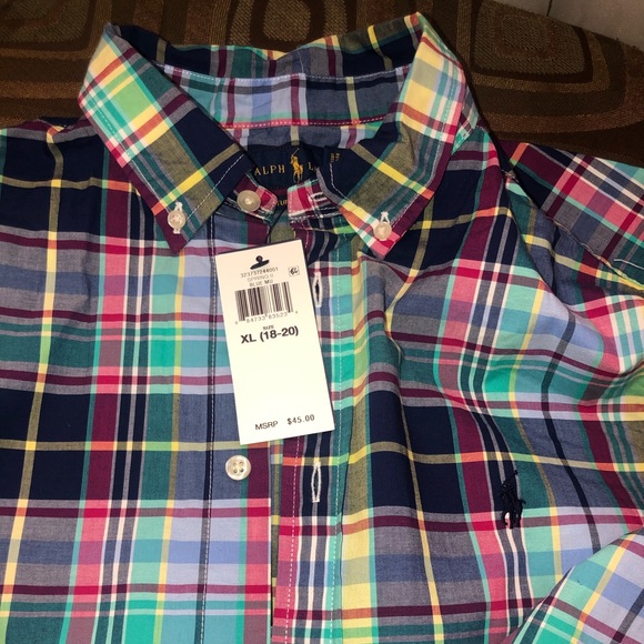 Ralph Lauren (Big Boys) Buttoned Shirt - Picture 2 of 3